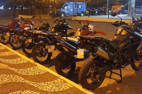 Guarda Municipal apreende 8 motocicletas em nova fase da Operação Silêncio e Ordem em Paranavaí